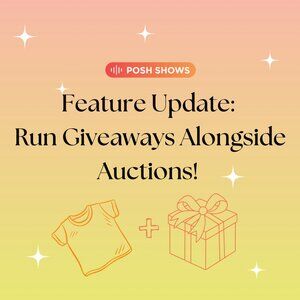 Feature Update! Run Giveaways Alongside Auctions!